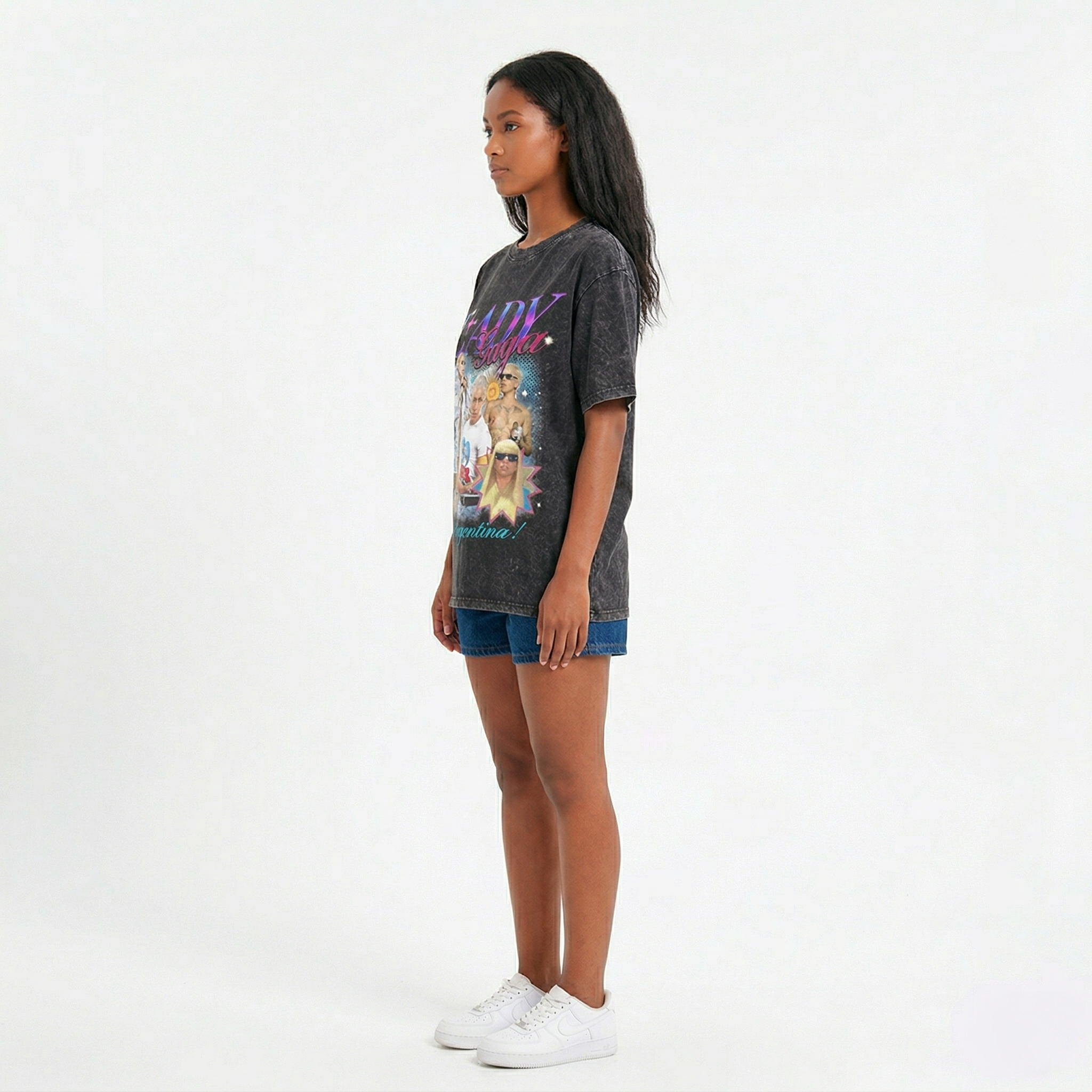 Lady Gaga, es argentina! T-shirt Oversize