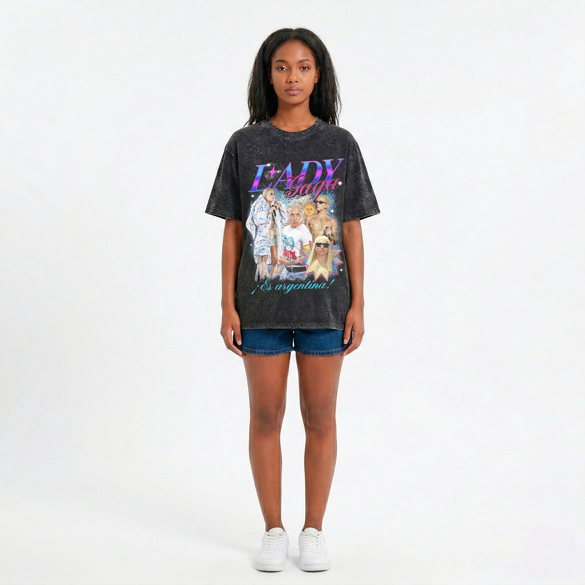 Lady Gaga, es argentina! T-shirt Oversize