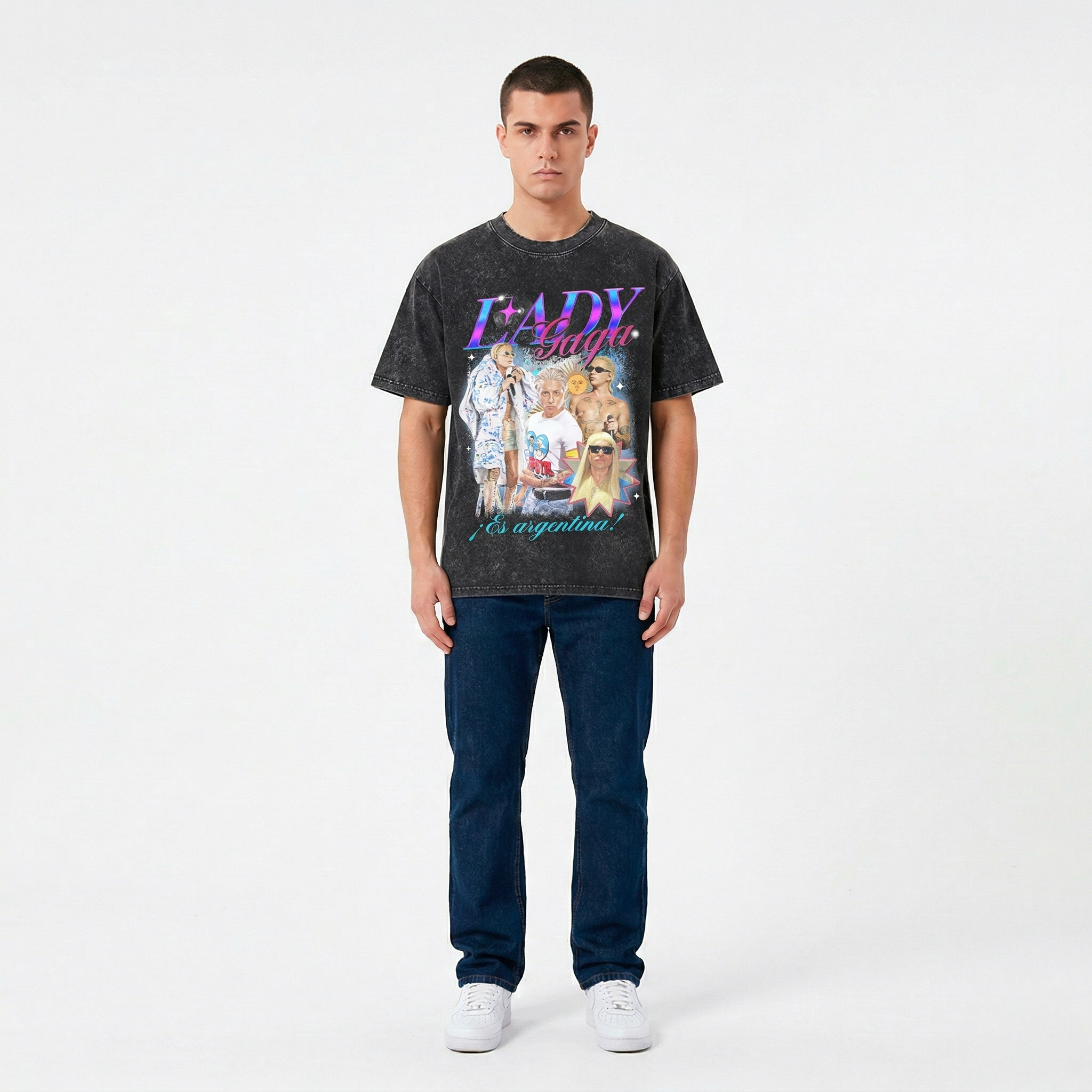 Lady Gaga, es argentina! T-shirt Oversize