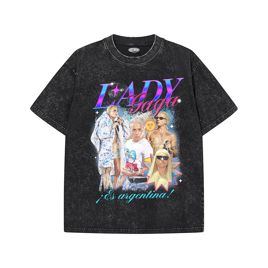 Lady Gaga, es argentina! T-shirt Oversize