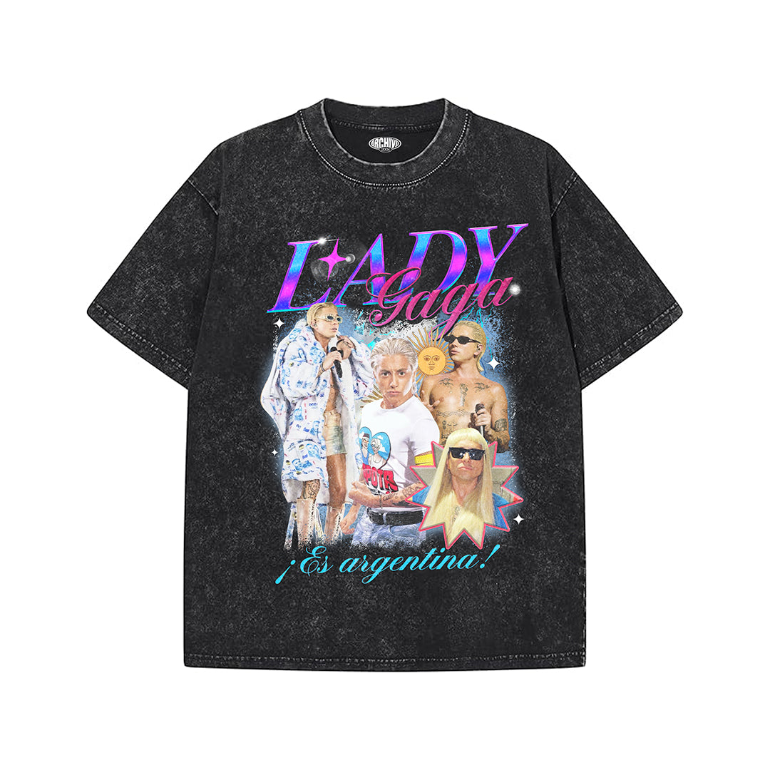 Lady Gaga, es argentina! T-shirt Oversize